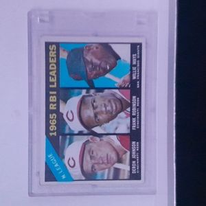 1965 Topps RBI Leaders card #219